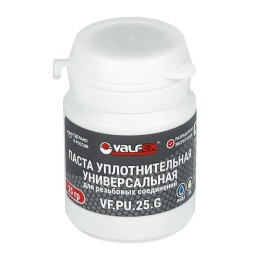 Паста уплотнительная универсальная 25г (вода. газ) (150) VALFEX VF.PU.25.G