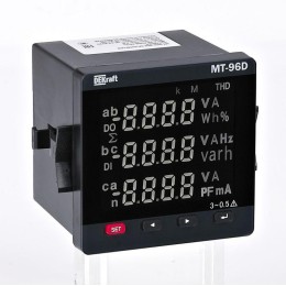 Мультиметр цифровой МТ-96D 3ф вх. 600В 1А 96х96мм LED-дисплей DEKraft 51417DEK