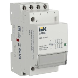 Контактор модульный KMR 25А 24В AC/DC 4НЗ ARMAT IEK AR-KMR20-025-04-024