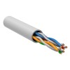 Кабель витая пара U/UTP кат.5E 4х2х24AWG solid LSZH бел. 100м (м) GENERICA BC1-C5E04-128-100-G