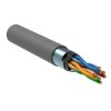 Кабель витая пара F/UTP кат.5E 4PR 24 AWG PVC 1м сер. РФ (уп.305м) GENERICA BC1-C5E04-311-305-R-G