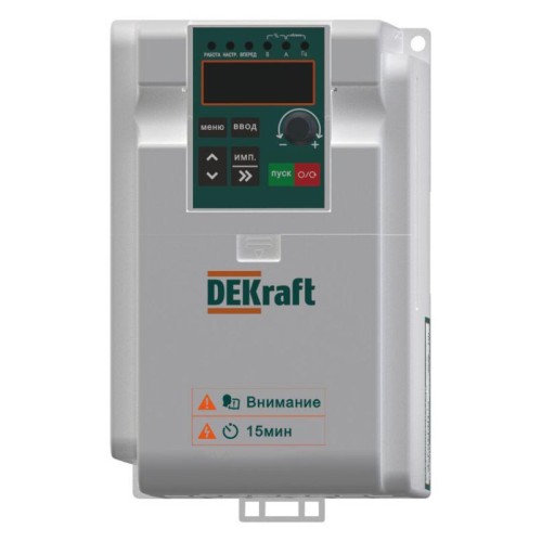 Преобразователь частоты DEKV060 2.2кВт 220В 1ф DEKraft DEKV060G2R2S2