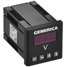 Вольтметр цифровой щитовой 1ф 48х48 LED GENERICA IDV31-5-1-0-LED-G