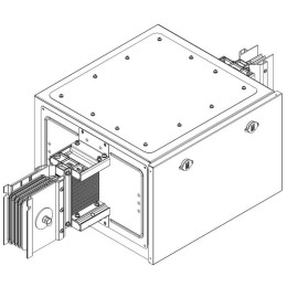 Секция прямая транспозиции нейтрали 630А Al 3L+N+PER НК IP55 тран. IEK LB-0630A4-25-F-SP