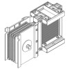 Секция концевая 2000А Al 3L+N+PER IP55 тран. IEK LB-2000A4-35-F-EC