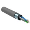 Кабель витая пара F/UTP кат.5E 2х2х24AWG solid сер. (500м) (м) ITK LC1-C5E02-311