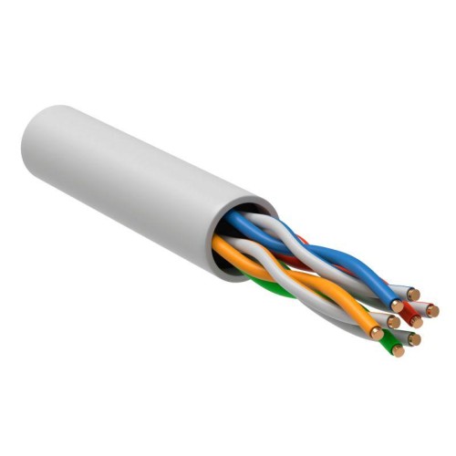 Кабель витая пара U/UTP 5Е 4х2х24AWG LSLTx бел. (м) РФ/Т ITK LC1-C5E04-128-T-R