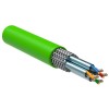 Кабель витая пара S/FTP кат.6A 4х2х23AWG solid LSZH зел. (305м) (м) ITK LC1-C6A04-622