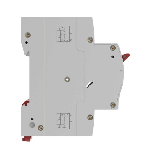 Выключатель автоматический модульный 2п C 10А 6кА MD63N YON MD63N-2PC10