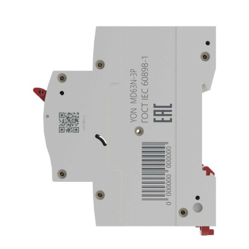 Выключатель автоматический модульный 3п B 40А 6кА MD63N YON MD63N-3PB40