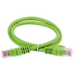 Патч-корд кат.5E UTP PVC 15м зел. ITK PC02-C5EU-15M