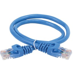 Патч-корд кат.6 UTP PVC 5м син. ITK PC03-C6U-5M