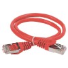 Патч-корд кат.5E FTP PVC 15м красн. ITK PC04-C5EF-15M