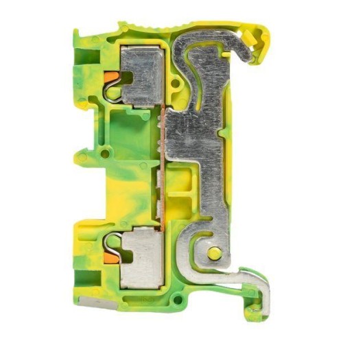 Колодка клеммная пружинная 1.5 Push-in земля EKF PIT-1.5-pe