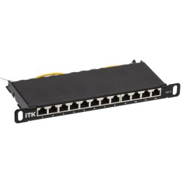 Патч-панель 0.5U кат.6 STP 12 портов 10" Dual IDC ITK PP12-D05UC06S-D05-10