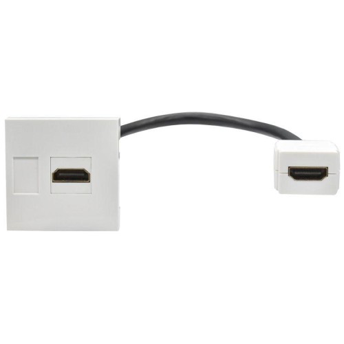 Розетка 2мод. HDMI M/M РКМ-20-10-П бел. PRIMER IEK PR-KK40D-RH-0-2-K01