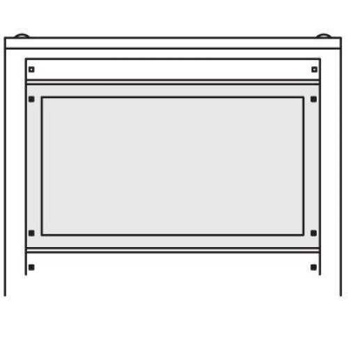 Панель секц. 400х800 углубленная DKC R5PA8040