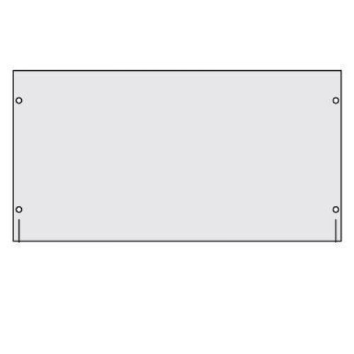 Панель сплошная 19" высота 12U RAM BLOCK CQE DKC R5PRK12