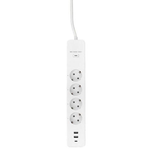 Удлинитель умный 4х1.8м 16А IP20 Connect PRO Wi-Fi 3хUSB с выкл. с управлением по Wi-Fi PRO PROxima EKF RCE-2-WF