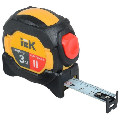 Рулетка измерительная Professional 3м IEK TIR10-3-003