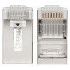 Коннектор RJ45 (8P8C) кат.6 экранир. 30мкд (уп.20шт) TERACOM PRO EKF TRP-PLUG-6FTP-20