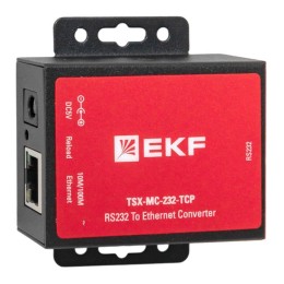 Преобразователь 1-портовый RS-232 в Ethernet EKF MC-232-TCP TSX EKF TSX-MC-232-TCP