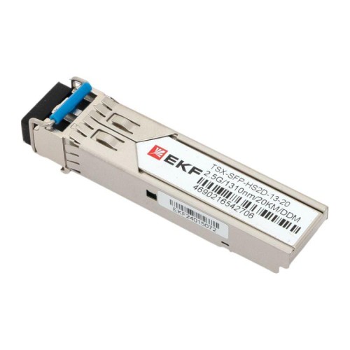 Модуль SFP SFP-HS2D-13-20 2.5Гб двойное одномодовое оптоволокно 1310нм дальность 20км TSX EKF TSX-SFP-HS2D-13-20