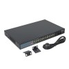 Коммутатор неуправляемый промышленный U-2GX/SFP-24GTP-R 2 порта 1000Base-X SFP 24 порта 10/100/1000Base-T(X) RJ45 c PoE монтаж в 19" стойку TSX EKF TSX-U-2GX/SFP-24GTP-R