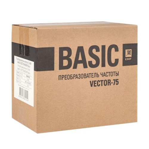 Преобразователь частоты 1.5кВт 3х400В VECTOR-80 Basic EKF VT80-1R5-3