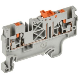 Колодка клеммная CP-DT измерит. нож. разм. 2.5кв.мм сер. IEK YCT25-04-K03-002