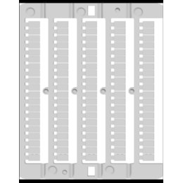 Табличка маркировочная отпечат. CNU/8/U1/100/ U1 (уп.500шт) DKC ZN80U1