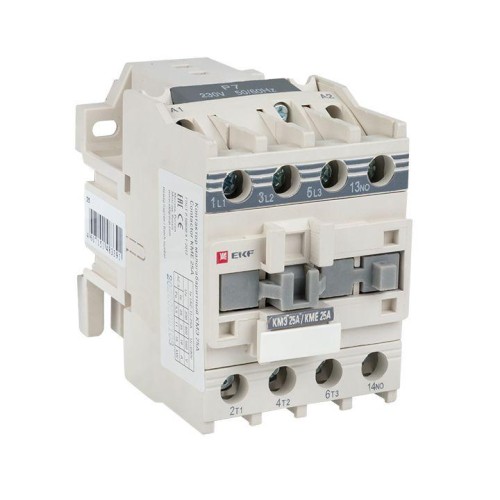 Контактор КМЭ 25А кат. 36В AC 1НЗ PROxima EKF ctr-s-25-36-nc