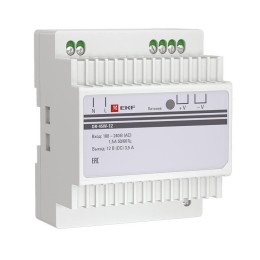 Блок питания 12В DR-45W-12 PROxima EKF dr-45w-12