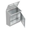 Пульт управления напольный "Inox" AISI304 TP10 IP55 (960х1000х400) EKF mb-inox-96-100-40