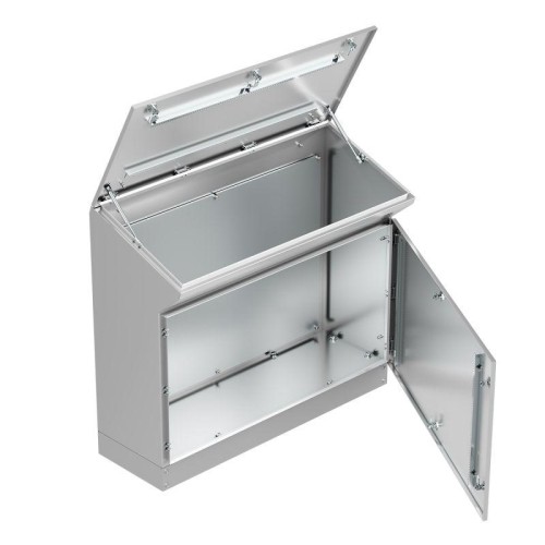 Пульт управления напольный "Inox" AISI304 TP12 IP55 (960х1200х400) EKF mb-inox-96-120-40