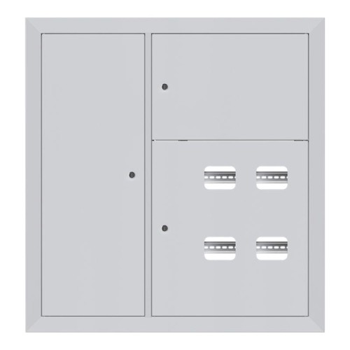 Щит этажный 4кв. слаботочка слева (1000х950х160) Basic EKF mb28-v-4z