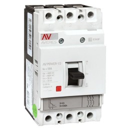 Выключатель автоматический 3п 50А 35кА AV POWER-1/3 TR AVERES EKF mccb-13-50-TR-av