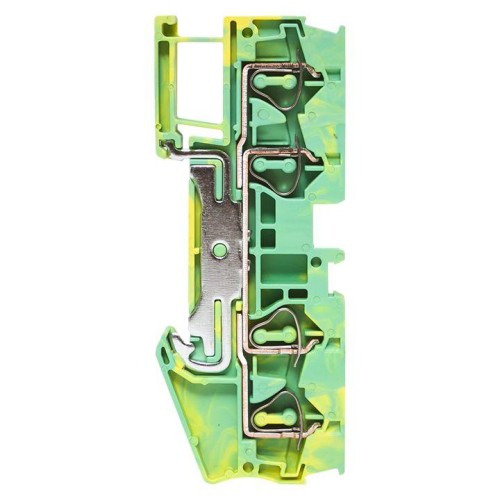 Колодка клеммная JXB-ST-4 4 вывода земля пружинная EKF plc-jxb-st-4-4-pen