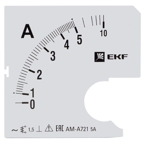 Шкала сменная для A721 5/5А-1.5 PROxima EKF s-a721-5