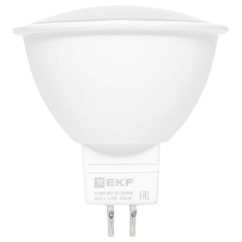 Лампа GU5.3 4.5W WIFI RGBW Умная Connect EKF slwf-gu-53-rgbw