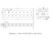 Стойка STRUT двойная 41х41 L300 сталь HDZ EKF stsd414103-HDZ