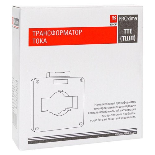 Трансформатор тока ТТЕ 100 800/5А кл. точн. 0.5 10В.А EKF tte-100-800/tc-100-800